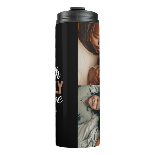 Faith Family Love Personalised Thermal Tumbler (Front)