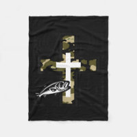Faith Fishing Hunting Camo Cross With Hook B Chris