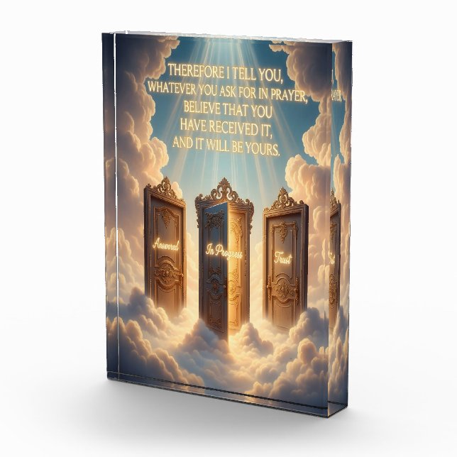 Faith Framed Photo Block For Encouragement (Right)