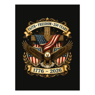Faith Freedom 250 Years 250th Anniversary Photo Print