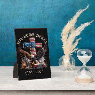 Faith Freedom 250 Years Plaque