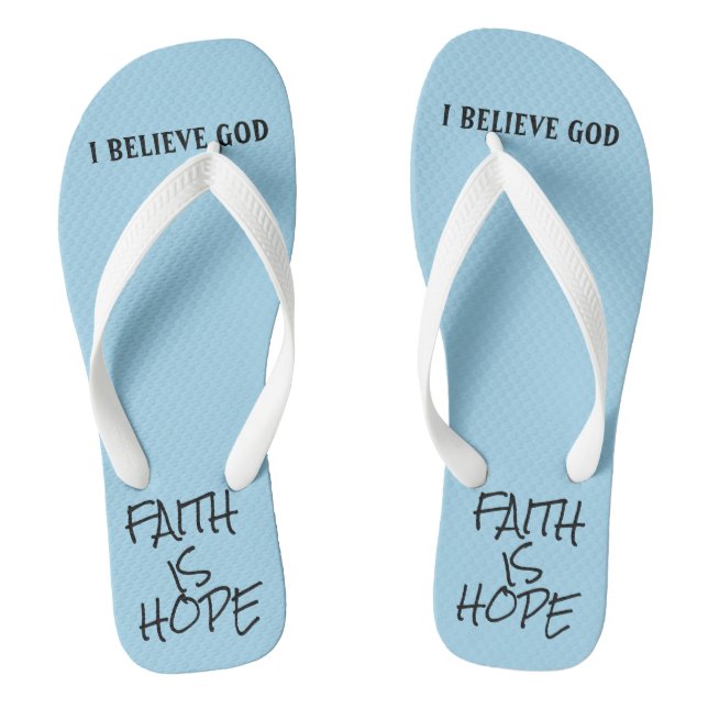 Faith Gifts Collection - Flip Flops (Footbed)