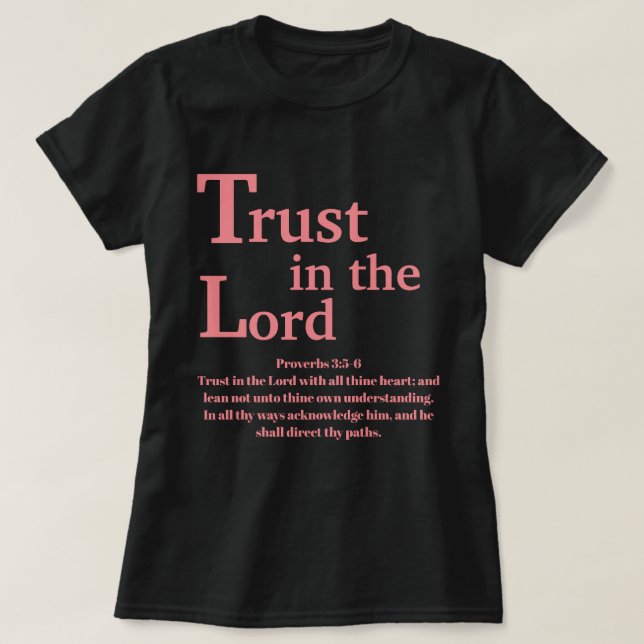 Faith Gifts Collection T-Shirt (Design Front)