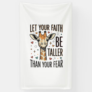 Faith Giraffe Inspirational Vintage Shirt Design_1 Banner
