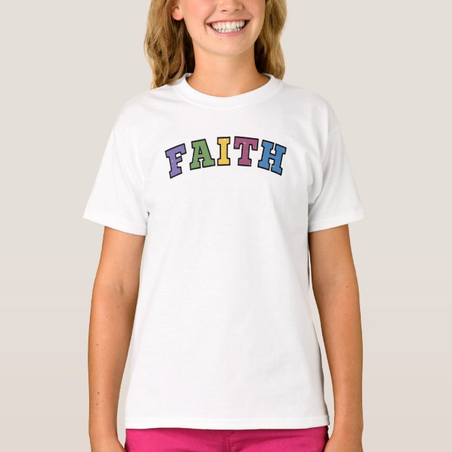 Faith Good Friday Easter T-Shirt (Front)