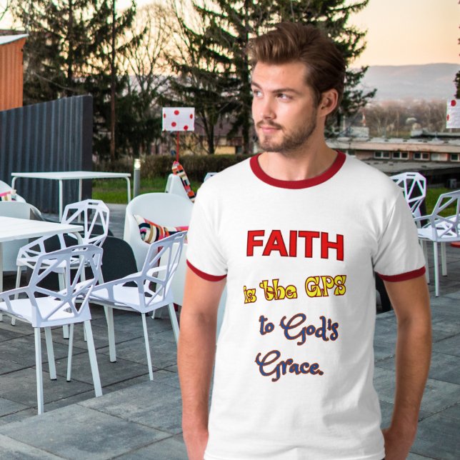 Faith GPS T-Shirt (Creator Uploaded)