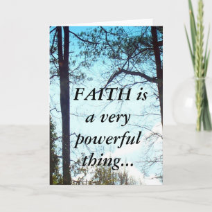 Faith Greeting Card