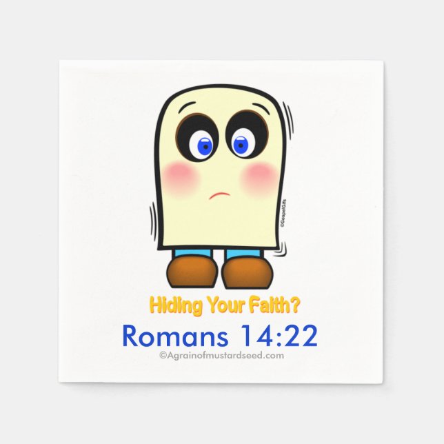 Faith Hiding Napkin (Front)