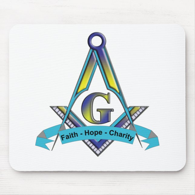 Faith, Hope, Charity Mouse Pad (Front)