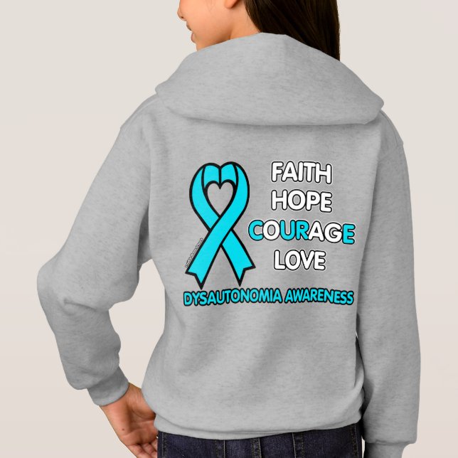 FAITH HOPE COURAGE LOVE...Dysautonomia (Back)