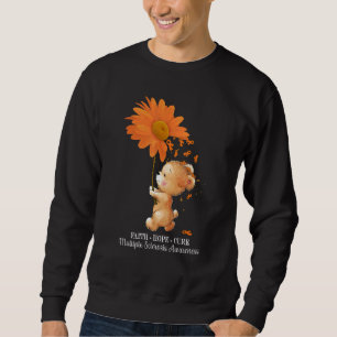 Faith Hope Cure Orange Multiple Sclerosis Sweatshirt