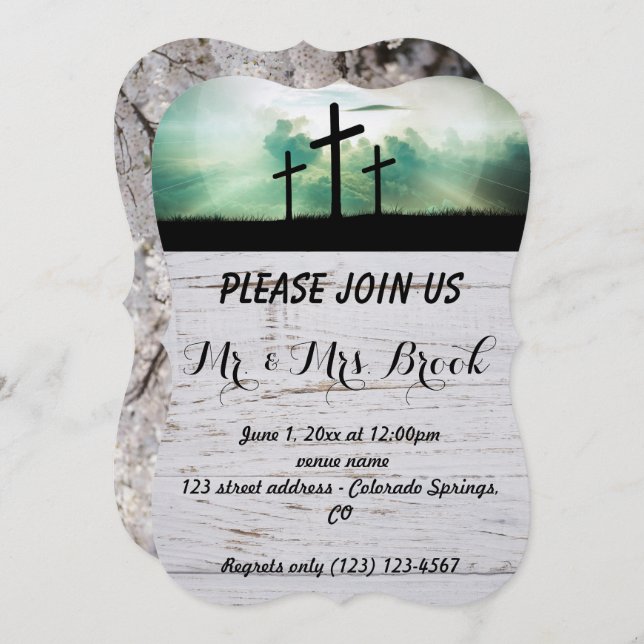 Faith Hope Love Believe Destiny Destiny's Invitation (Front/Back)