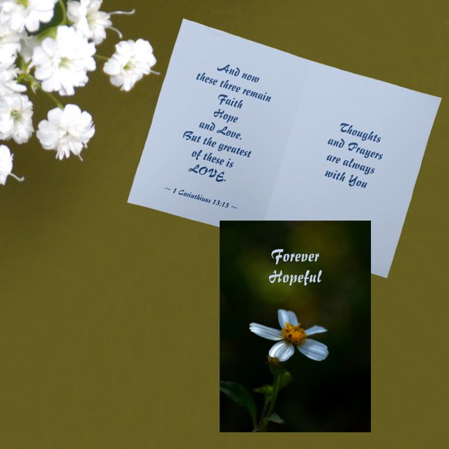 Faith Hope Love Bible Verse Card (Creator Uploaded)
