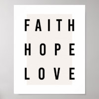 Faith Hope Love Box