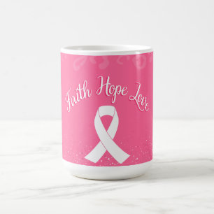 Faith Hope Love Cancer Survivor Coffee Mug