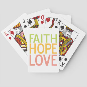 Faith Hope Love Christian Inspirational Cards
