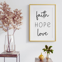 Faith Hope Love Christian
