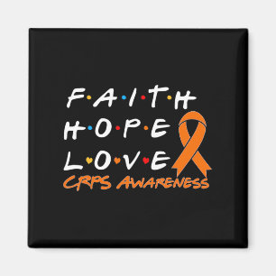 Faith Hope Love Crps Awareness 1 Magnet