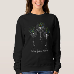 Faith Hope Love Cushing Syndrome Awareness Sweatshirt
