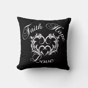 Faith Hope Love Cushion