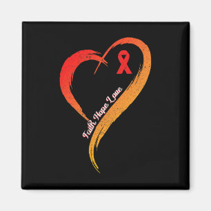 Faith Hope Love Heart Disease Awareness Cardiologi Magnet