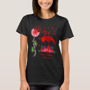 Faith Hope Love Heart Disease Awareness  T-Shirt
