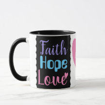 Faith Hope Love Heart Inspirational Christian