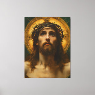 Faith Hope Love Jesus Christ Christian Gift Canvas Print