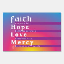 Faith, Hope, Love, Mercy
