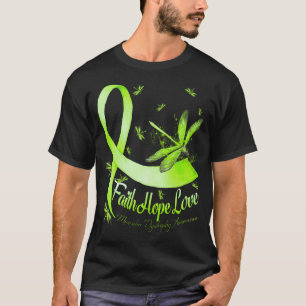 Faith Hope Love Muscular Dystrophy Awareness Drago T-Shirt