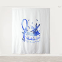 Faith Hope Love Pompe Disease Awareness Dragonfly