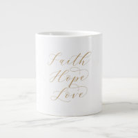 Faith Hope Love Speciality Mug