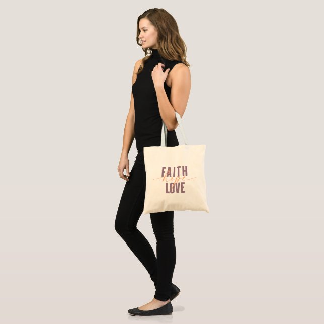 Faith Hope Love tote Bag (Front (Model))