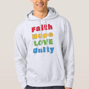 Faith Hope Love Unity Hoodie