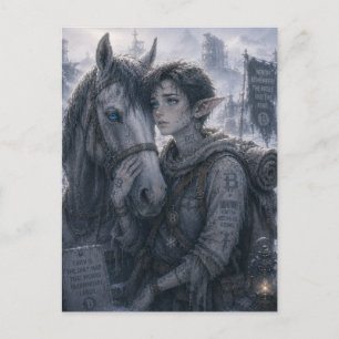 Faith / Horse Caretaker / Northern Frontier Postcard