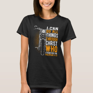 Faith I can do all things through christ christian T-Shirt