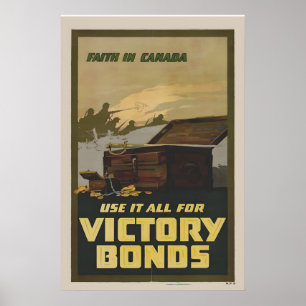 Faith in Canada! World War I Victory Bonds Poster