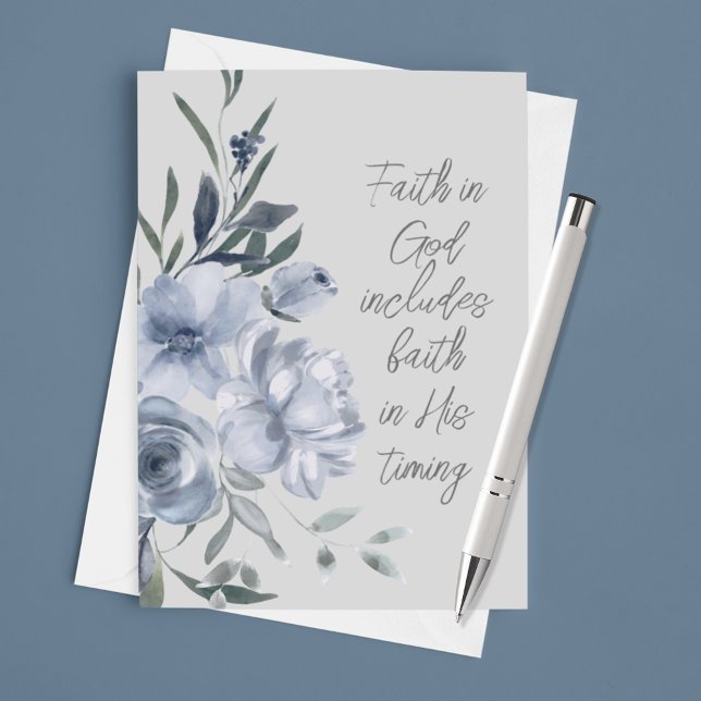 Faith in God Custom Text Card (Creator Uploaded)