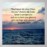 FAITH IN JEREMIAH 29:11 SUNRISE VERSE