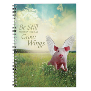 Faith In Pigs Notebook