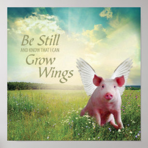 Faith In Pigs Poster