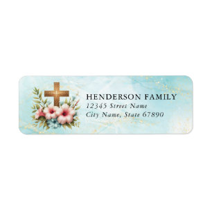 Faith & Inspirational Return Address Labels