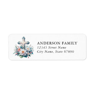 Faith & Inspirational Return Address Labels