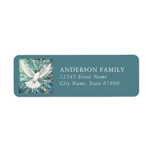 Faith & Inspirational Return Address Labels (Front)