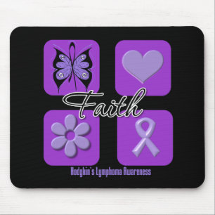 Faith Inspirations Hodgkin's Lymphoma Mouse Pad