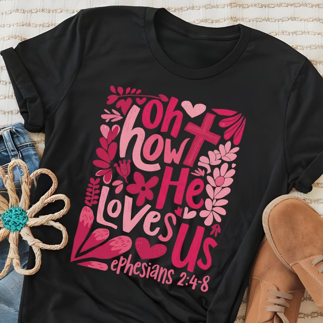 Faith Inspired Bible Verse Women's  Tri-Blend Shirt (Creator Uploaded)