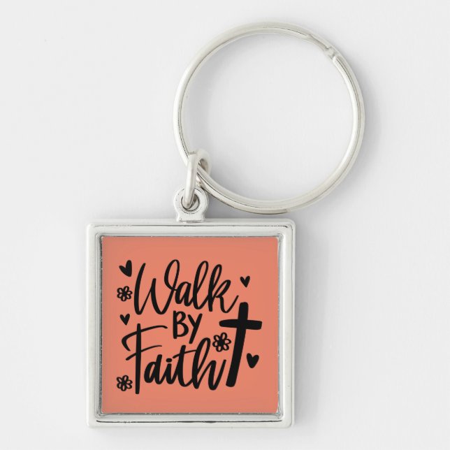  Faith Inspired  Key Ring (Front)