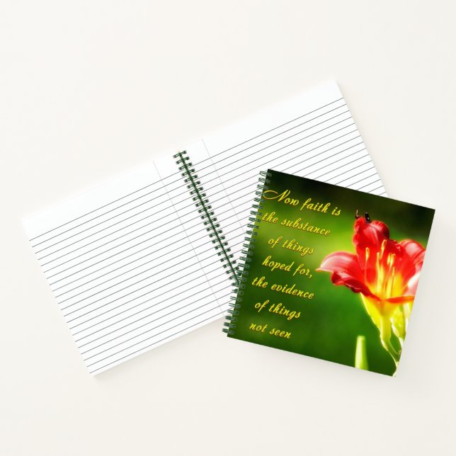 Faith is notebook (Inside)