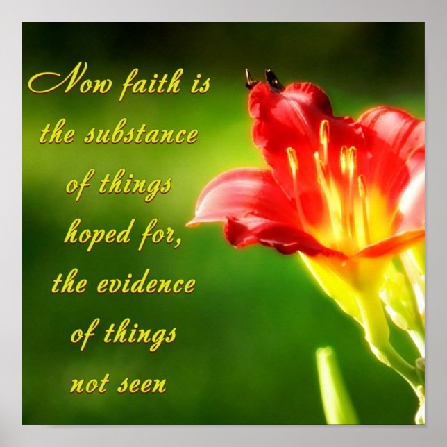 Faith is poster (Front)