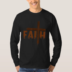 Faith Jesus Cross Christian Religious Church T-Shirt
